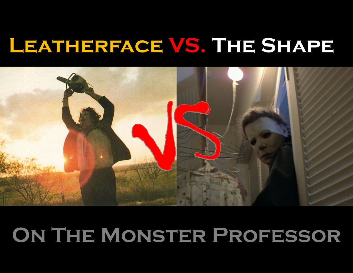 TheMonsterProf's tweet photo. Which is your pick? Pinckney and I attempt to debate the killers and the films. Video included. Thanks to NAN Films LLC for allowing me to use clips from the films. 
https://t.co/sV8vgDZSyX https://t.co/fHb05lpnnc