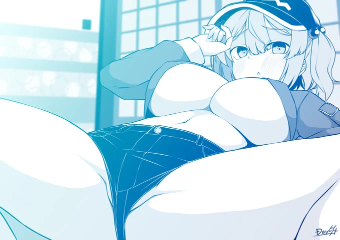 #100日チャレンジ #河城にとり
54日目のにとりさんです。かぱぁ。 
