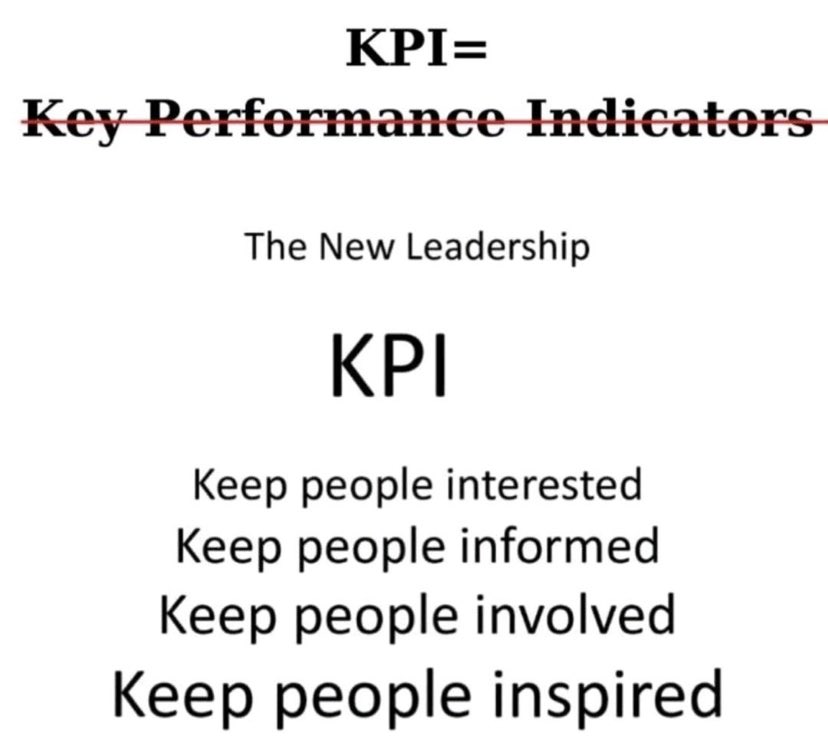 I have spent a lot of time over the years talking KPIs, nice image to promote a rethink. Happy Friday #TwitterFriends #HappyFriday #weekendvibes