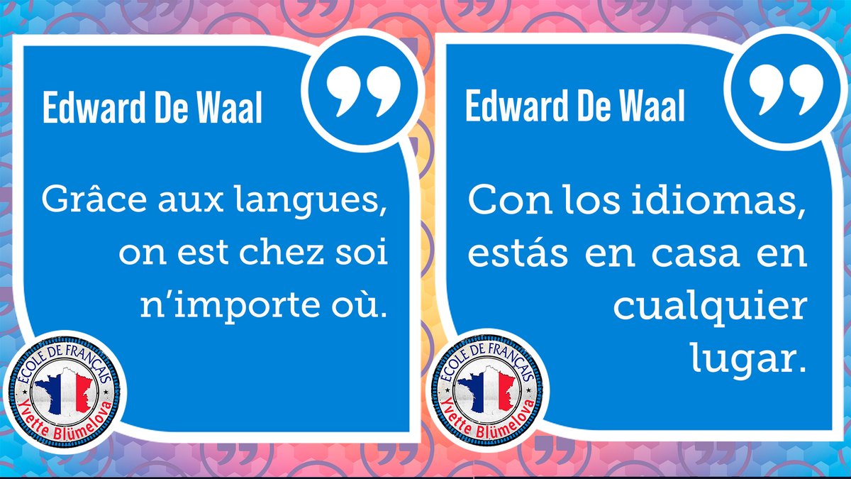 Es indiscutible que hablar varios idiomas te da nuevas oportunidades en todos los ámbitos de tu vida. Emplea bien tu tiempo, aprovecha la virtualidad e inscríbete en nuestros cursos de francés en línea. Mayor información al 0983164655.
#escueladefrances #academiadefrances