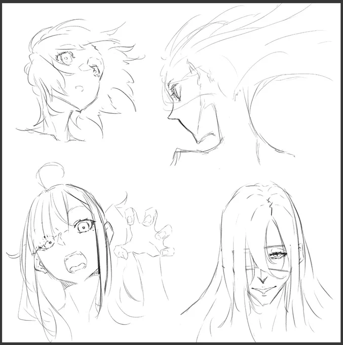 迷走中と思ったけどしてないかも
手癖楽描きそんなに悪くない
しばらく続けたら調子戻るかも
このレベルでよければリクエスト受け付けます
久々に描いたsは2年くらいずっと描いてたからまだ染み付いてる 