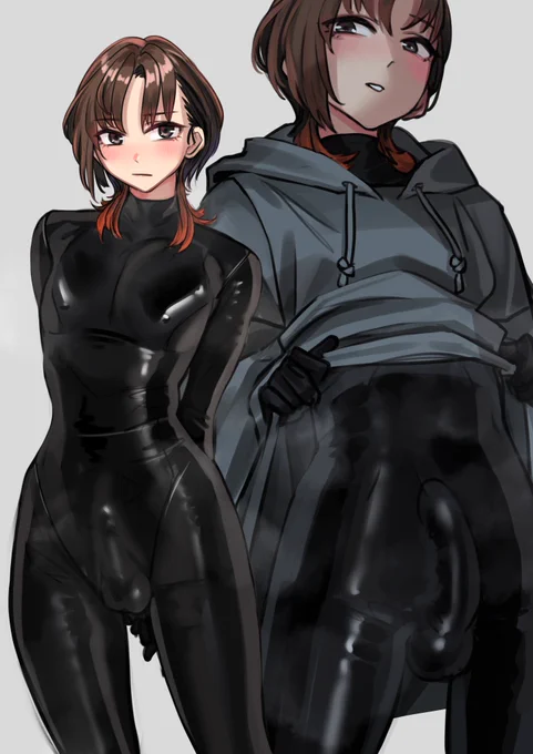 高身長メス男 