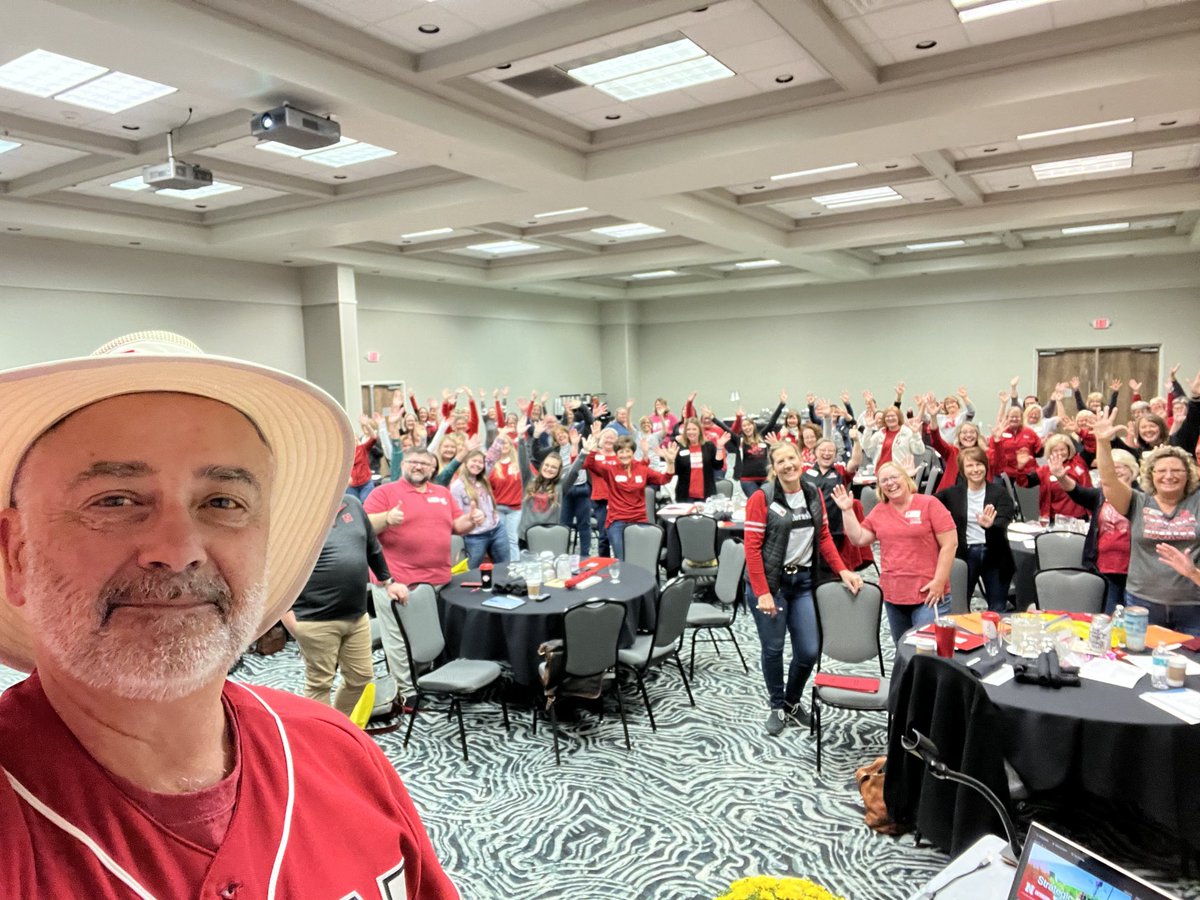#DrCOTR at the “Front Door Forum” with Nebraska Extension support staff. What a great group to be with! This group is Extension’s first impression. It’s Husker Game Day! ⁦<a href="/UNLExtension/">Nebraska Extension</a>⁩ ⁦<a href="/UNL_IANR/">Institute of Agriculture and Natural Resources</a>⁩ ⁦⁦<a href="/HuskersGameday/">HuskersGameday🌽</a>⁩ ⁦@HuskerFBNation⁩ #nebext