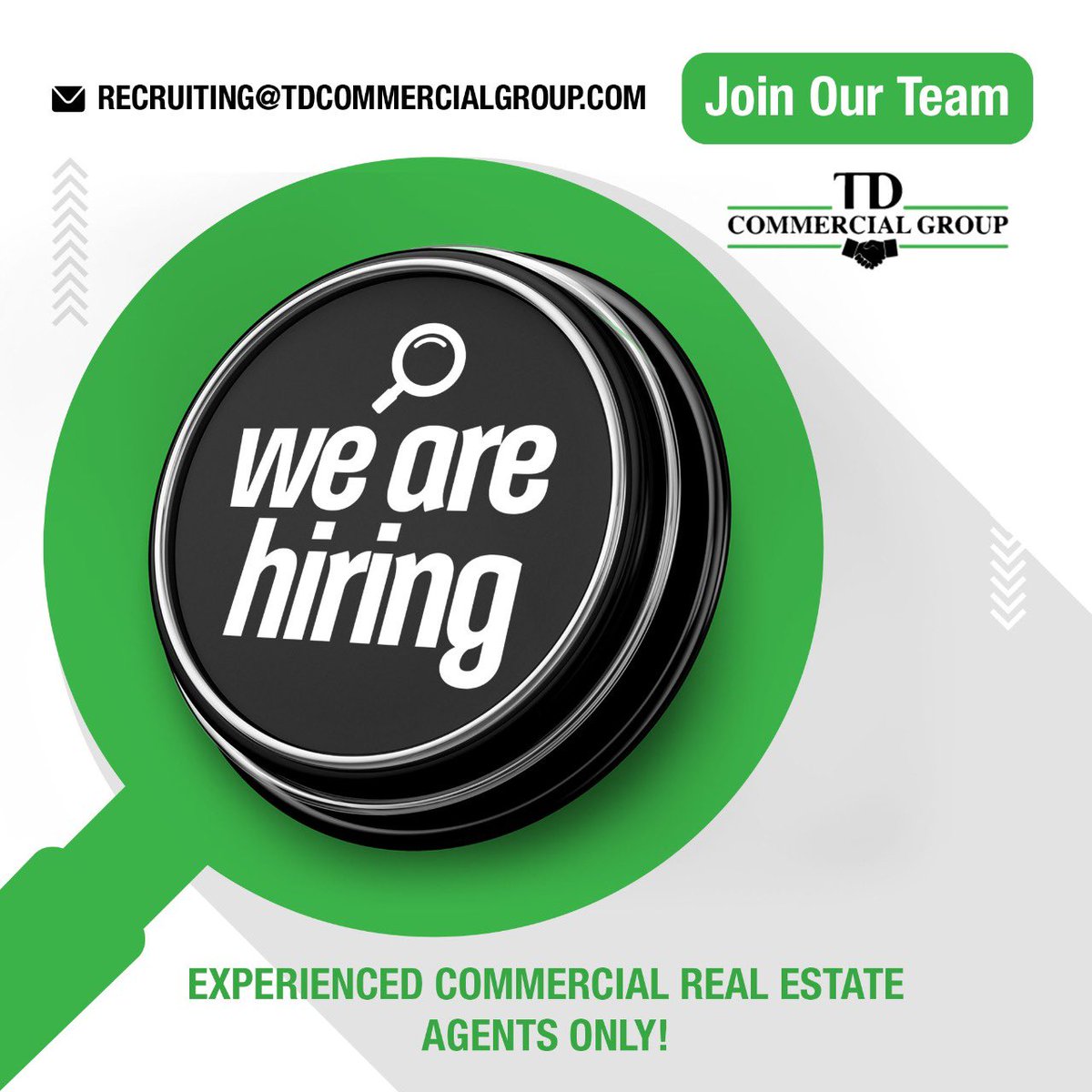 NetLeaseDeals's tweet photo. Join our fast growing team!! #commercialrealestate #jobs #realestatejobs #miamijobs https://t.co/7zYu2nledT