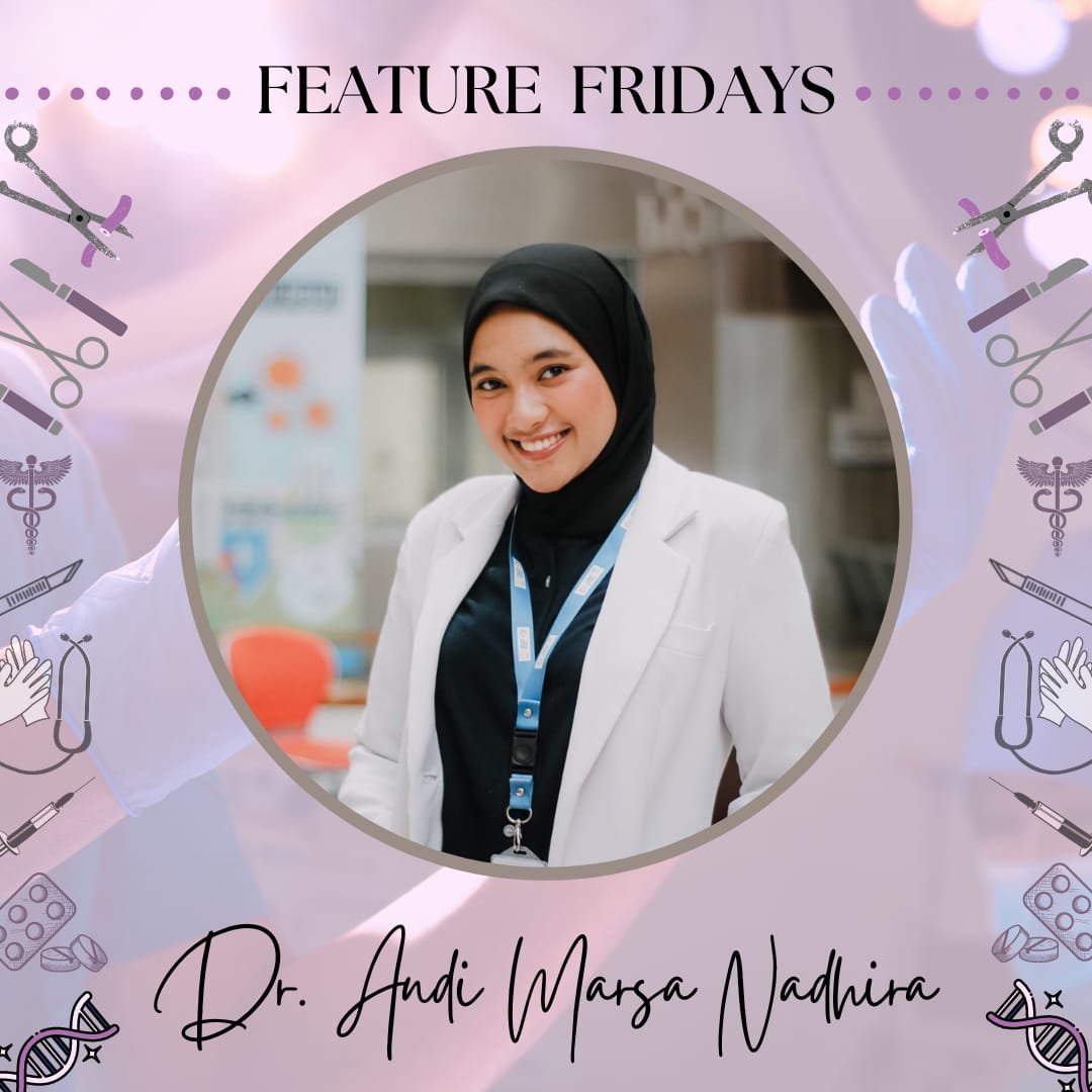 SurgGlobal's tweet photo. Greetings from GSN💜
Introducing Dr. Andi Marsa Nadhira. 
"I am 2nd year Ophthalmology resident in Cipto Mangukusumo National Hospital, Indonesia.
Ophthalmology is the absolute best of both worlds- clinical medicine and surgery"
#surgery #medicine #Friday #success #women #health https://t.co/5wLI0dpKCP