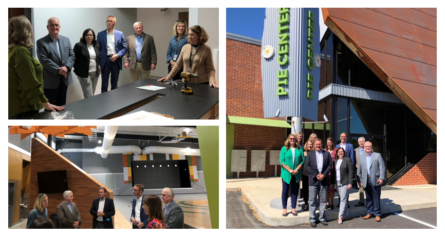WackerChemCorp's tweet photo. WACKER toured the Partnership in Industry and Education Innovation Ctr (@PIE_Center_BCS) yesterday. We are excited about the potential to further support the center’s community-driven mission, wholistic approach to SE Tennessee’s regional workforce development needs. #WackerCares https://t.co/EZEngTd6rs