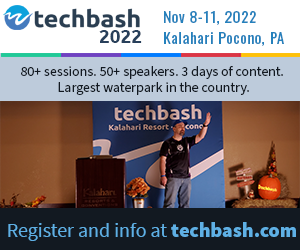 Dev leaders - want to skill up your teams? Send them to <a href="/techbash/">TechBash</a> tech conference. Great content, great experience, great location, all for a reasonable price 11/8-11/11. Check it out techbash.com #dotnet #visualstudio #azure #developer