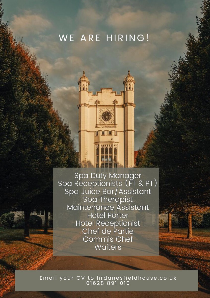 🎈WE ARE HIRING! ~ Come &amp; join our team 🙌#hiring #HospitalityJobs #newjob #Careers #teamworkmakesthedreamwork