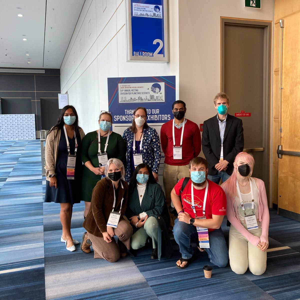The Neish Lab wrapping up a successful week at #DPS2022!