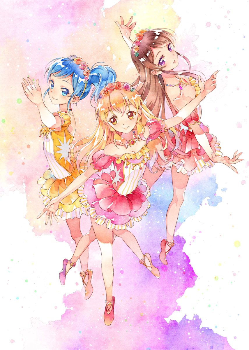 アイカツ「アイカツ10周年おめでとうございます!間違いなく人生を変えてくれた作品。これから」|加藤アカツキのイラスト