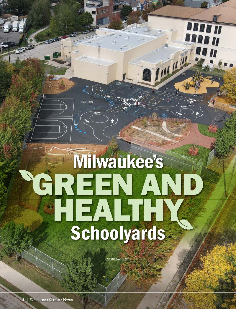 refloh2o's tweet photo. 🌱🏫🌱Check out the recent article featured in Wisconsin School News about Milwaukee's Green &amp; Healthy Schoolyards that shares how the state’s largest district is connecting asphalt play space to nature and creating outdoor classrooms. --> https://t.co/CCTVaXdtni

@MilwaukeeMPS https://t.co/kvZDss3GR6