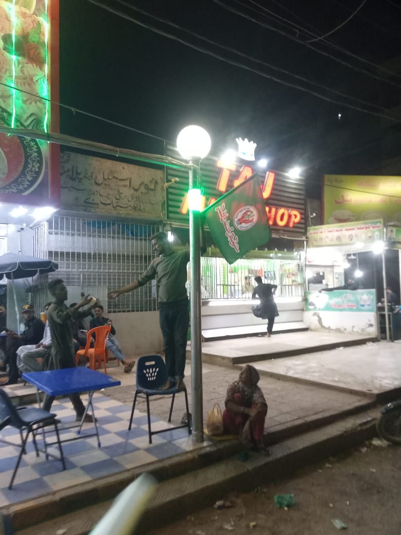 سنی تحریک کے کارکنان دن رات میلاد کی تیاریوں میں لگے ہوۓ ہے #Shohda_Milad_Pr_SalamHo