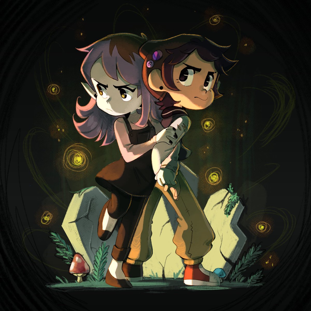 kalanit_saidon's tweet photo. Ready for season 3 of The Owl House?✨
#art #ArtistOnTwitter #spookymonth https://t.co/79ASiBorsc