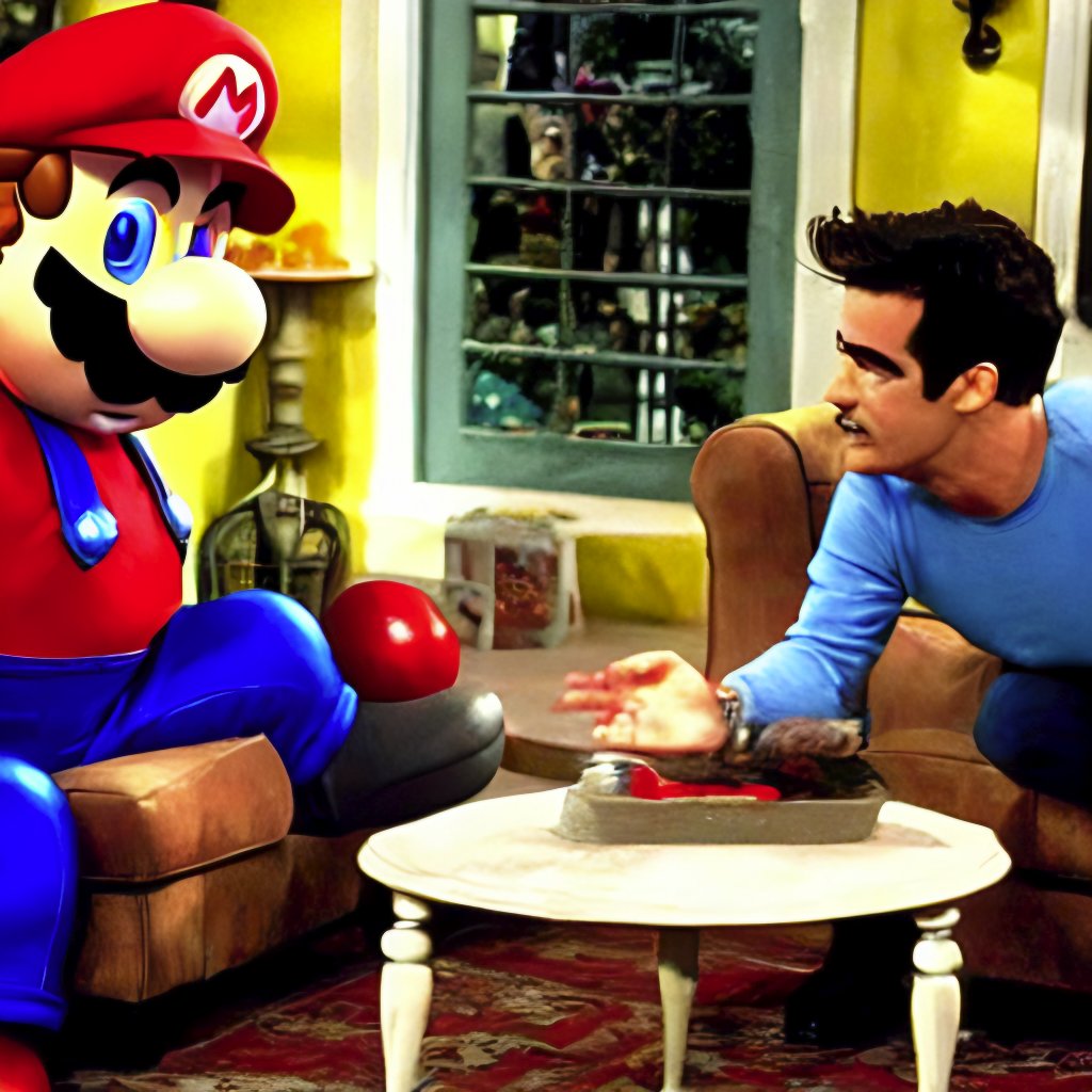 IntIsSoLow's tweet photo. Mario as guest start in Friends
#stablediffusion #stablediffusiongui #stablediffusionart #ai #AIArtwork #aigeneratedart #aigenerated https://t.co/AFoq1Oc9IC