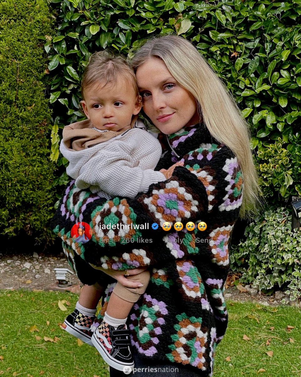 perriesnation's tweet photo. 📲 Jade has commented on Perrie’s last Instagram post with Axel! 💛 https://t.co/HXkZh0Oe7e