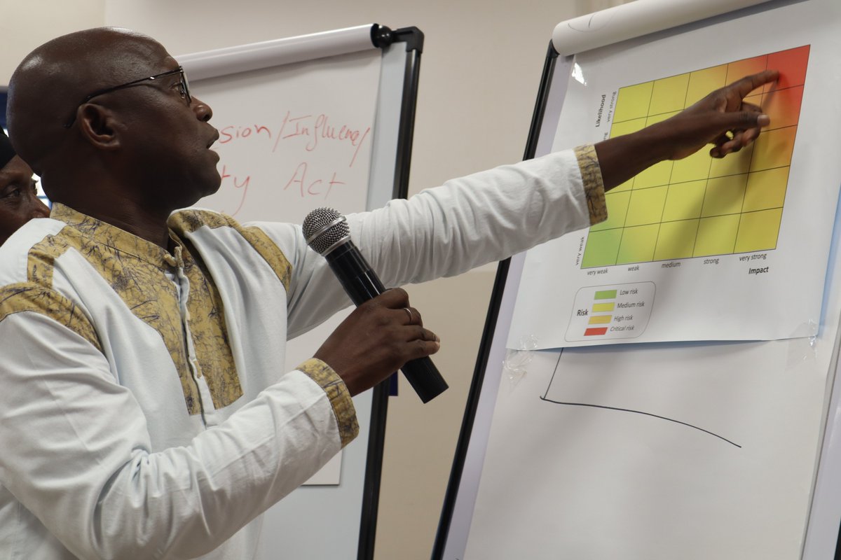 BissauUndp's tweet image. @BissauUndp supports the government 🇬🇼 in the implementation of the National Strategy to Fight Corruption. Through @UNDP's Sectoral Corruption #RiskManagement methodology, civil servants are learning how to prevent corruption in the #healthsector🩺#stopcorruption #SDG3 #SDG16