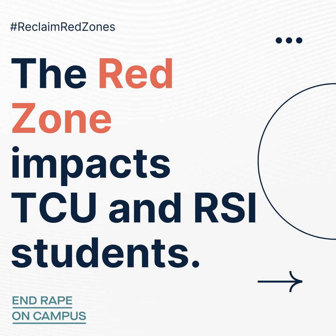 EndRapeOnCampus's tweet photo. 🧵1/2 The “Red Zone” is the first 6-10 weeks of the fall semester, when more than 50% of college sexual assaults occur. Students at Tribal Colleges and Universities and Rural Serving Institutions experience unique circumstances that can exacerbate the harm done by sexual violence https://t.co/E6le0qed2W