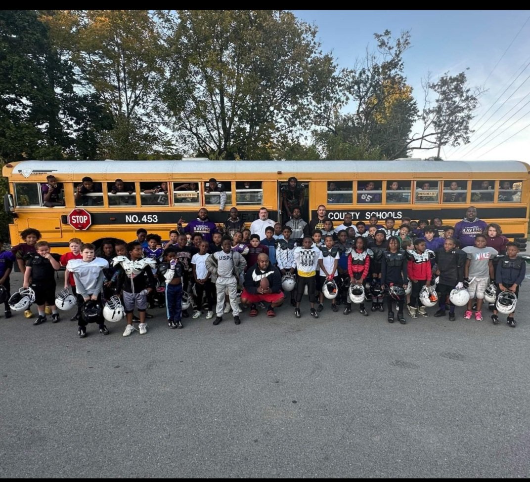 We got a new bus this week! This bus will be used to transport kids to practices, games, camps (for our high school kids) educational and fun trips outside of football. We want to paint and fix up the bus. To donate please cashapp $LexingtonRavens. #HitSquadMentality