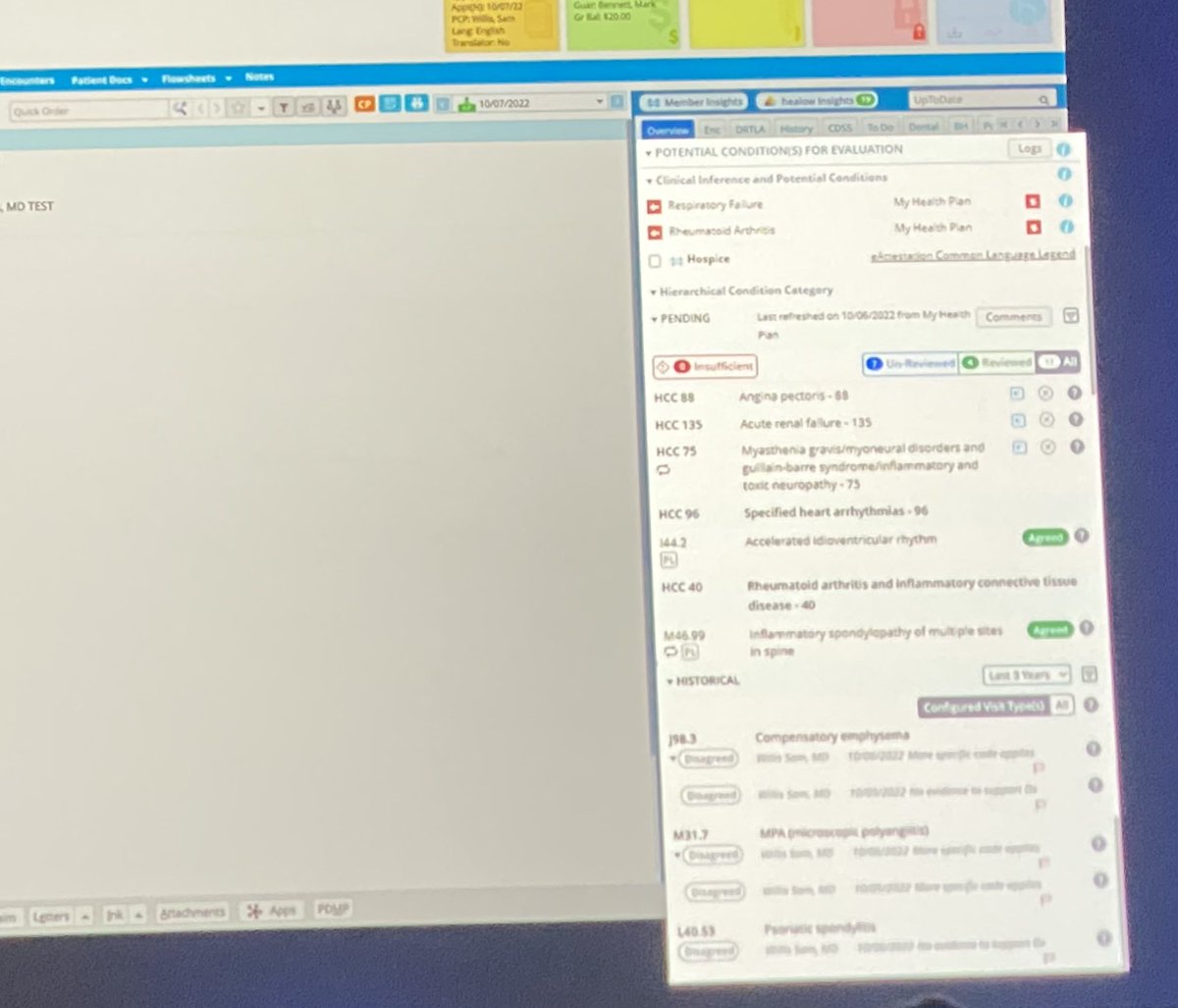 gcarlson's tweet photo. Healow insights…powerful tool for value based care and better patient care #eCWNC22 #gotothecloud https://t.co/lgpSJjOCoJ