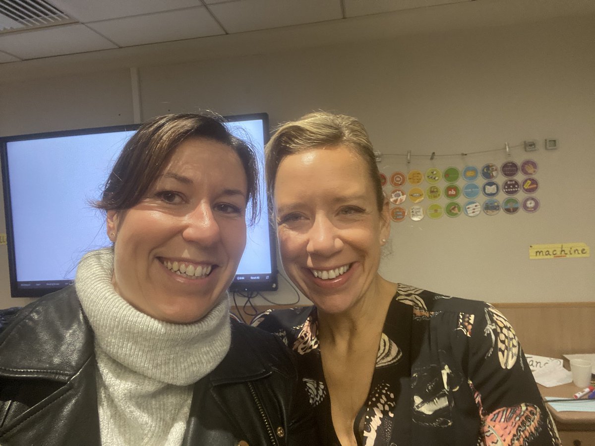 Andreahainesuk's tweet photo. Fab day with @janeconsidine on The Spelling Book training. Ended up totally fan-girling with Mrs C…unashamedly got a selfie! Need to know Mrs C where your dress is from? Excellent training that will impact positively back at school #teachersquad #thespellingbook https://t.co/oeV56uv4L1