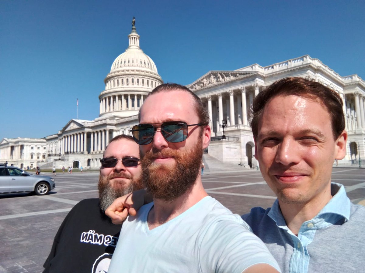 properprinting's tweet image. Me and the boys from @phaetus3D arrived at Washington DC! First a quick tour before heading to #ERRF2022 #ERRF