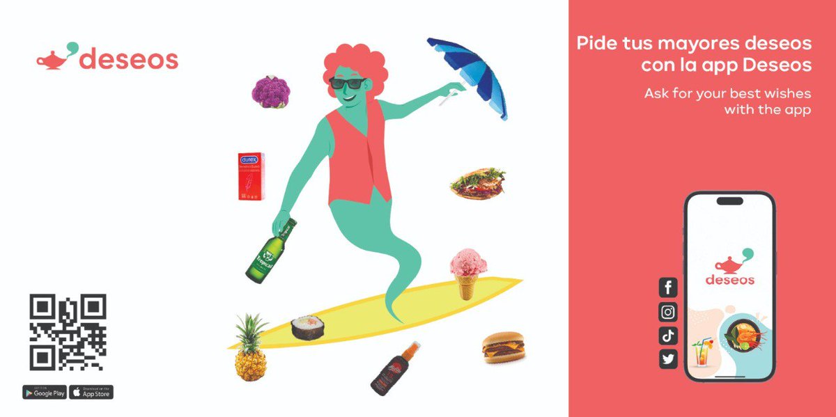 deseosapp's tweet photo. 🏝️Es un fin de semana para divertir! Cuando vas a la playa con tus amigos, recuerda deseos🧞‍♀️ cuando te olvidas de las cervezas fresquitas🍻 Cuando quieres estar de #netflixandchill , recuerda que hay los mejores 🫕restaurantes de #Corralejo que puedes pedir desde. #Fuerteventura https://t.co/8Q254SV1gW