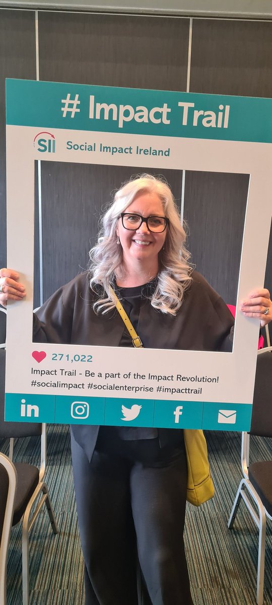 SocialimpactIRE's tweet photo. Wonderful to meet social entrepreneurs this morning at Impact Trail Meet and Greet event in Munster including Alina, Phyl, Ben and Orlaith - plenty of Impact knowledge being shared within the various group discussions ๐ฅ๏ธ๏ธ
#Impacttrail #ARISE https://t.co/7B4rLoQN3t