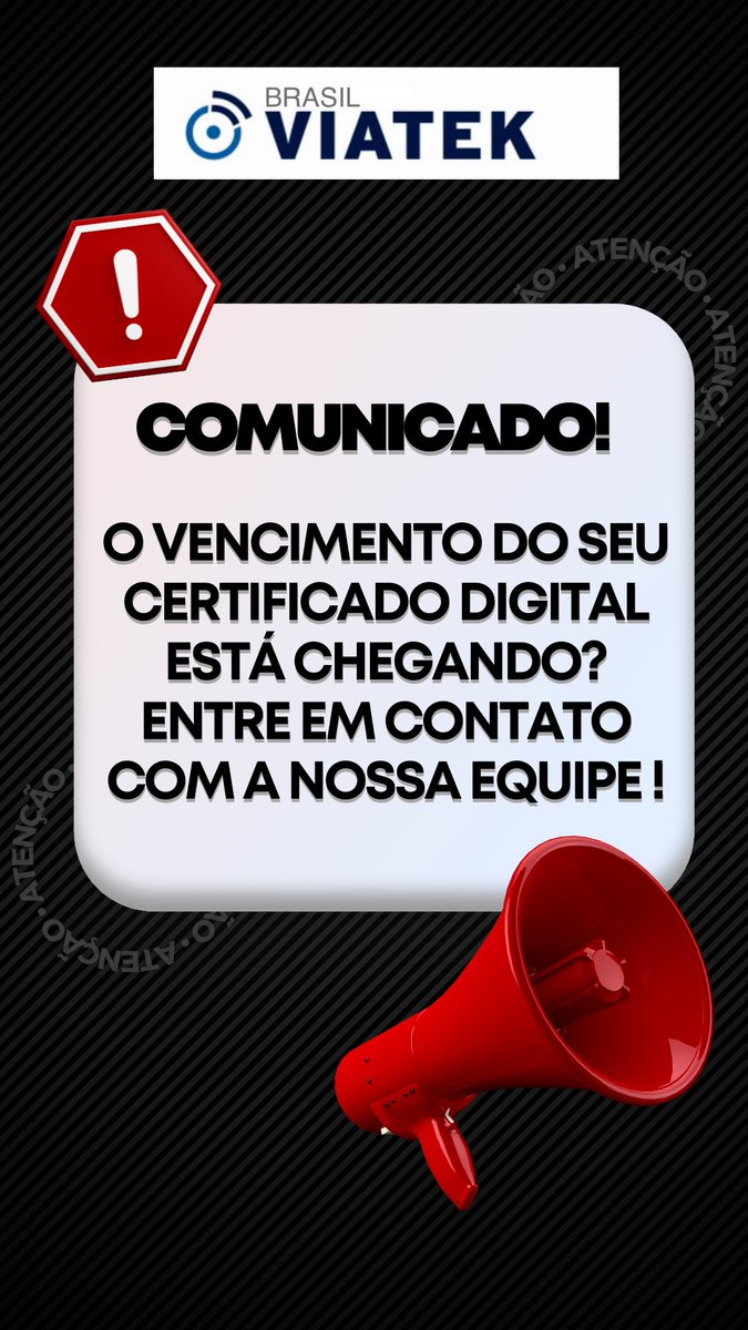 interiuscontact's tweet image. Boaaaaaa Tarde empresários, contadores, #contabilidade #tributario #contadores
Sextouuuuuu !!! Se liguem nas datas dos certificados que estão próximo do vencimento.
Entre em contato comigo via whatsapp: ***
api.whatsapp.com/message/F7EHUH…