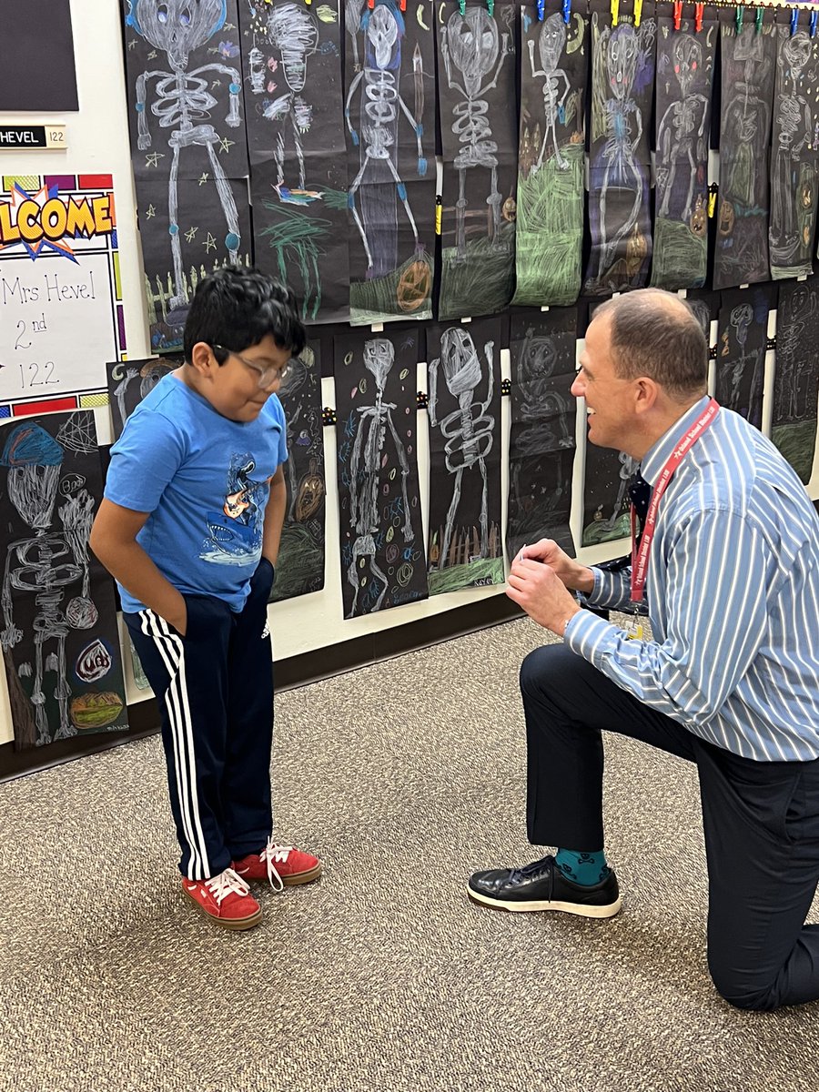 NightingaleJeff's tweet photo. Thanks Mr. Bryk for making the day of one of our Hawks!! #prairierocks #osd135 #BeTheReason135 https://t.co/G541j8EVQM