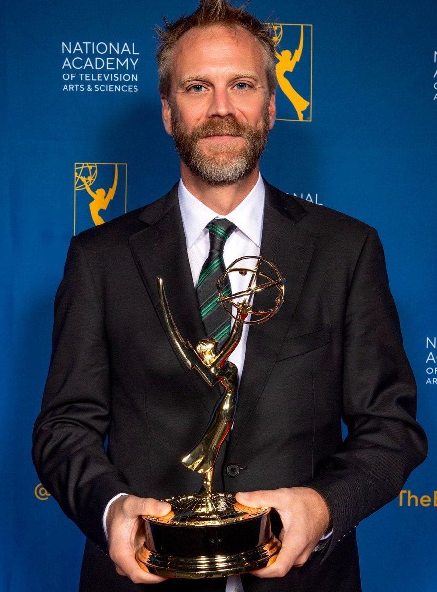 txstmusic's tweet photo. Big congrats to #TXST SoM alumnus, Brad Engleking, for receiving an Emmy for his work as Re-recording mixer on the @AppleTVPlus doc "Fathom"! #TXSTmusic @AustinAudioPost https://t.co/WItYyoHArO
