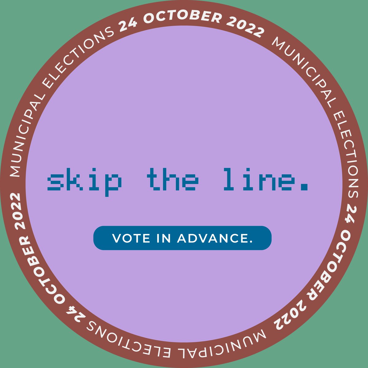 🗳️🗳️ Another election is here! 
Municipal elections are running across Ontario's #ONpse communities &amp; it's officially advance-voting season. 
Look up when the polls open in advance near you, or double-check your mail for your voter information card!