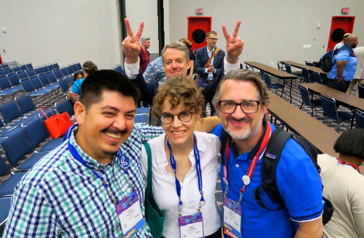 @erichoov @ASPDallas @akilbello Strong agree. Also, here is one of my highlights: pic taken immediately following that most ingenuously-titled session on the #NACAC22 program...credit to  @ASPDallas & @akilbello for the title, though they are not pictured.