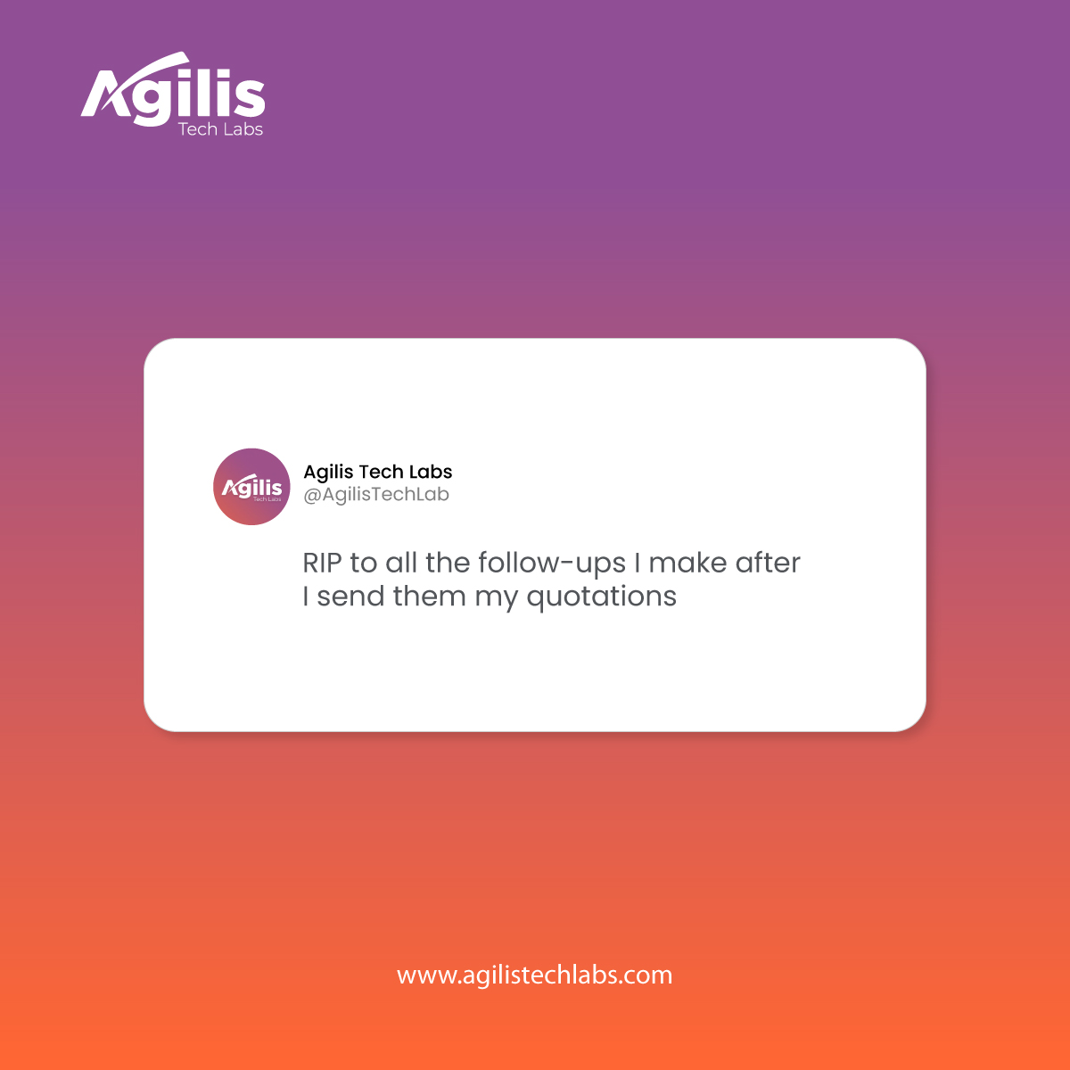 AgilisTechLab's tweet image. Tag someone who can relate to this 😉

#AgilisTechLabs #memes #agencylife #agencymemes #corporatememes #corporatelife #corporatehumor #funnytweets #Houston #texas #NewYorkCity #LosAngeles #California #Chicago #Washington #SanDiego #LasVegas