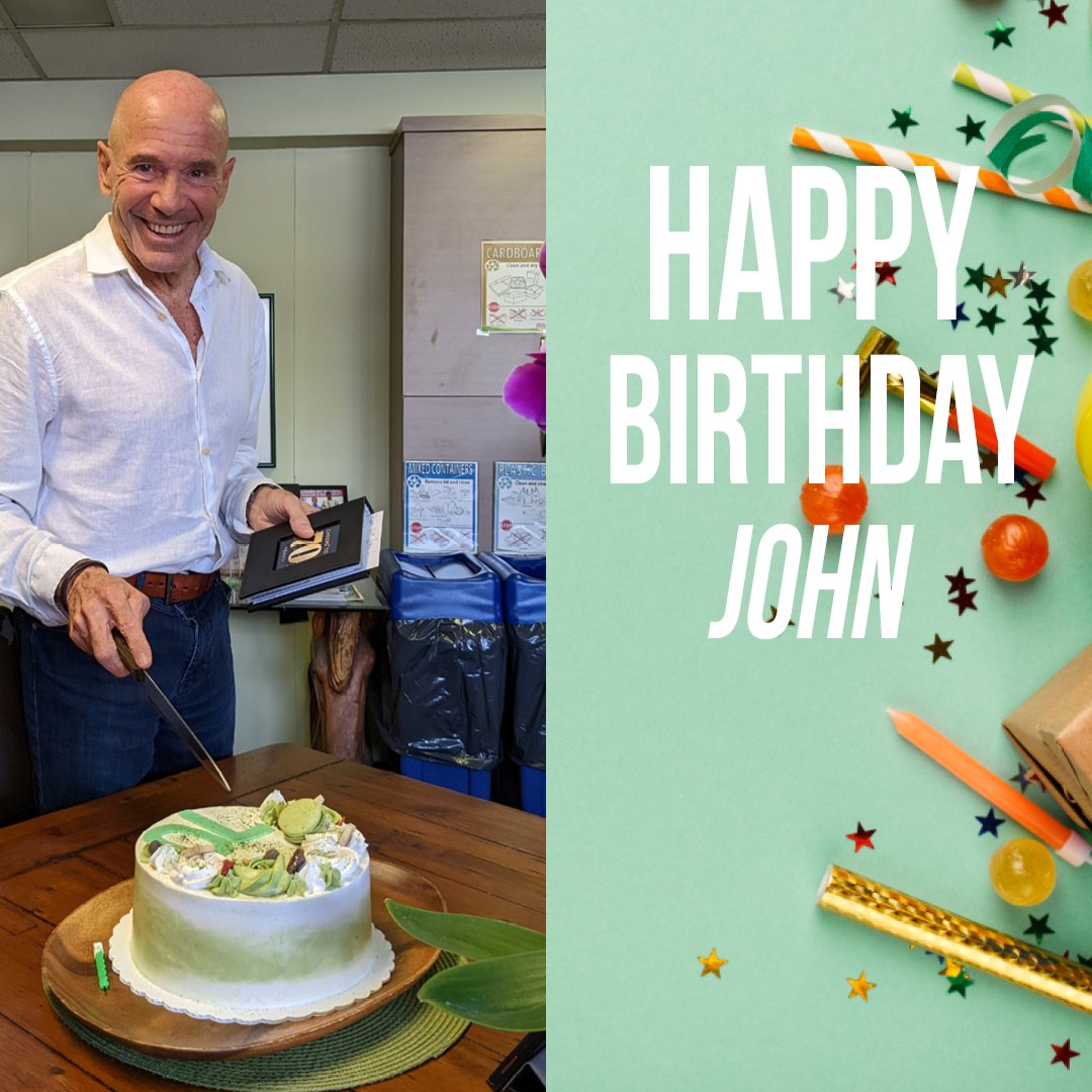 EcotrendEco's tweet photo. Happy Birthday, John! Today we celebrate you for your leadership and all you do. Here's to more years together 🥳 https://t.co/e1o7wBkKlS