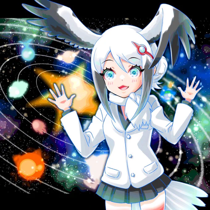 けものオエカキ#世界渡り鳥の日#けものフレンズ#コウノトリ 