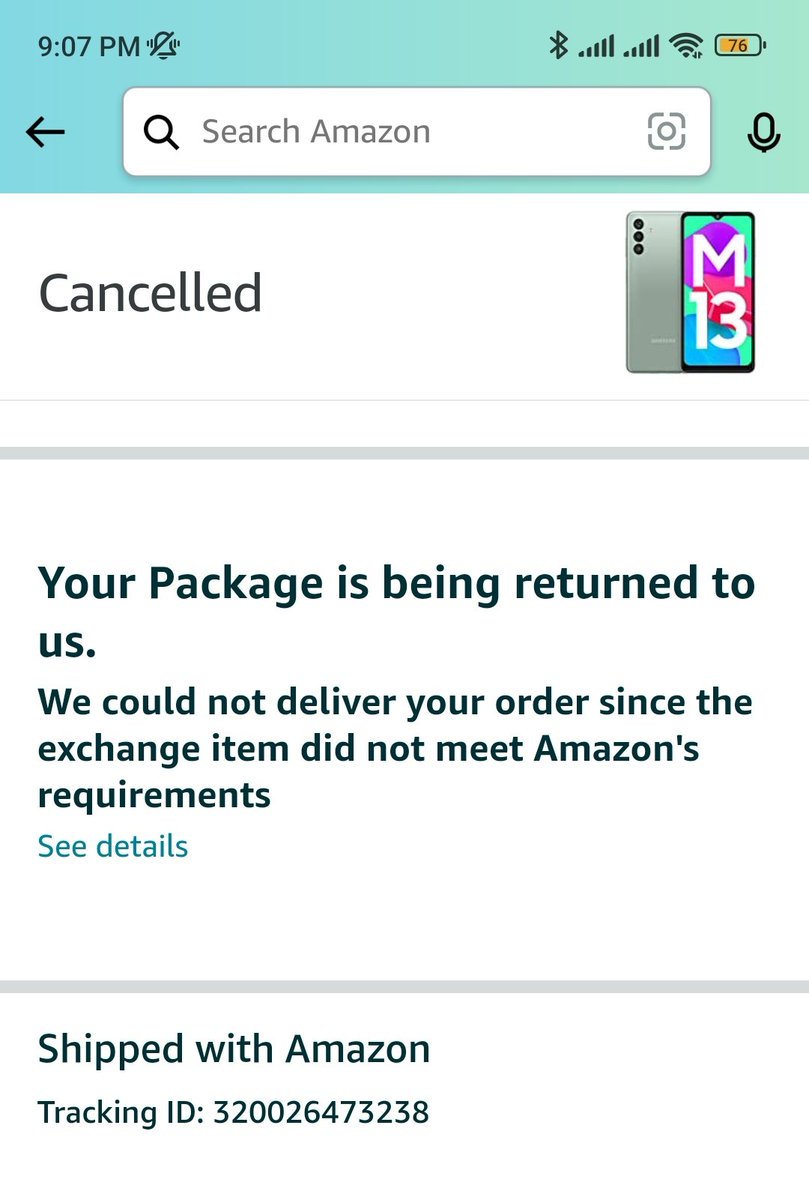 Ravicasm's tweet photo. Parcel was to arrive at today 9pm,(I have recorded call of conversation the delivery boy calls and says he will come tomorrow morning. Now in the app it is showing order ia cancelled. @amazonIN @amazon Is this your customer service? And is this the quality of employees you hire?? https://t.co/lA9D5UWkGM