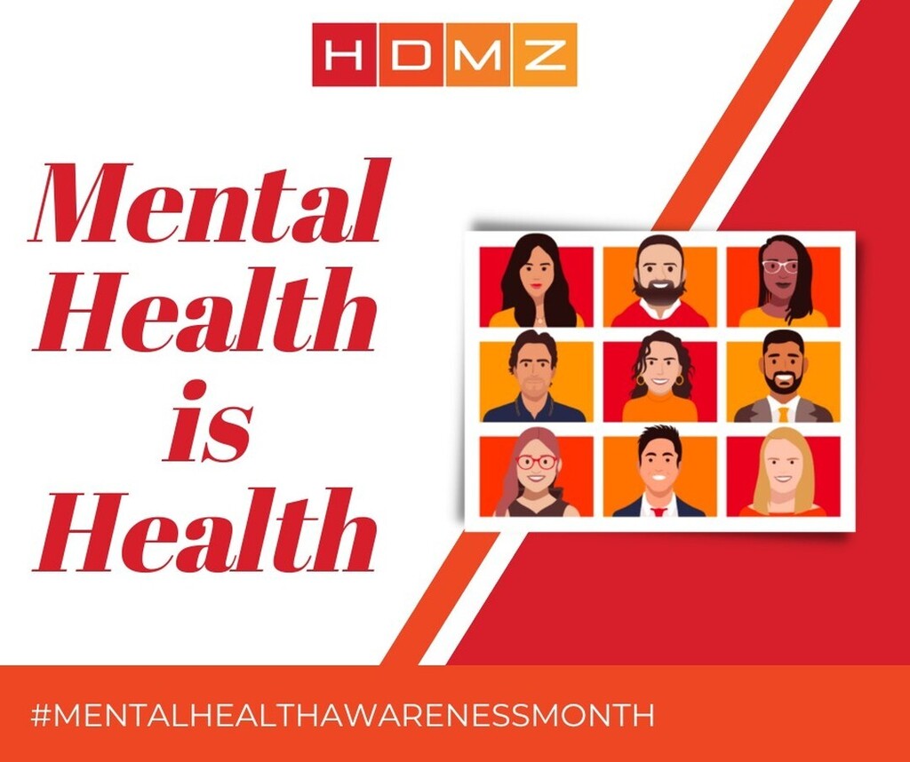 HDMZHealth's tweet photo. #Mentalhealth IS health.
At HDMZ, we emphasize a healthy work-life balance — we support our team with annual wellness benefits and PTO of 15 days a year for all new team members.
#MentalHealthAwareness Week. https://t.co/bLkfQnajRm https://t.co/fKbim83mU5
