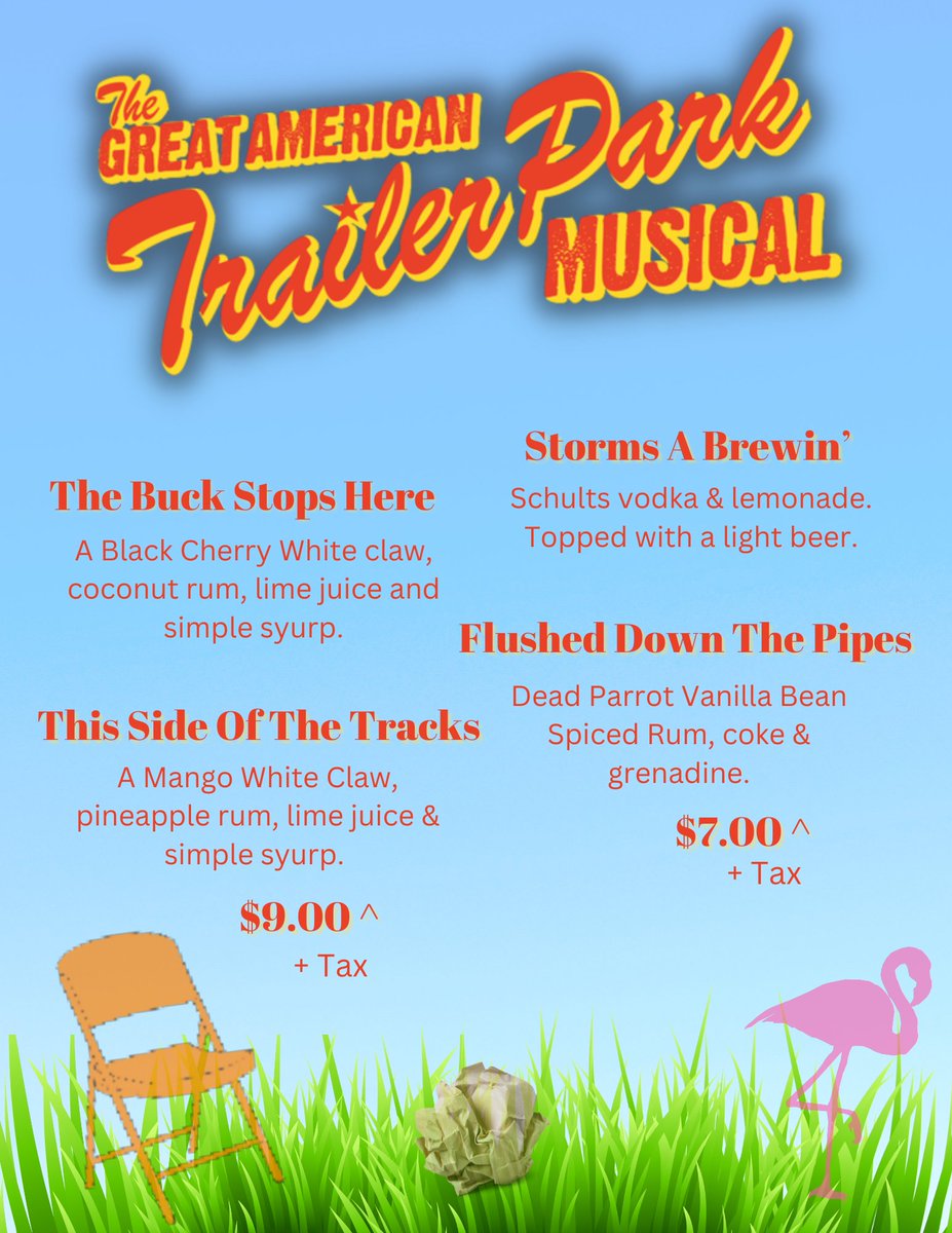 BrookDowntown's tweet photo. The @tulsapac's Trailer Park Musical starts tonight. What a great opportunity to come try a classy cocktail and sit on our rooftop patio this weekend and enjoy the beautiful weather, before or after the show! https://t.co/31HnMW2lif