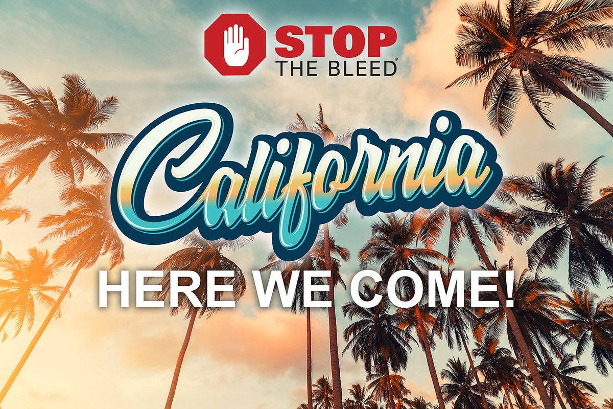 #California is the latest state to adopt #stopthebleed #legislation. Governor @GavinNewsome signed legislation on September 27, 2022 requiring schools AND businesses to train and equip themselves to be ready for a bleeding emergency. Learn more stopthebleedproject.org #savealife