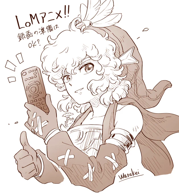 ついにこの日がきた!!! #LOM #LOMアニメ 