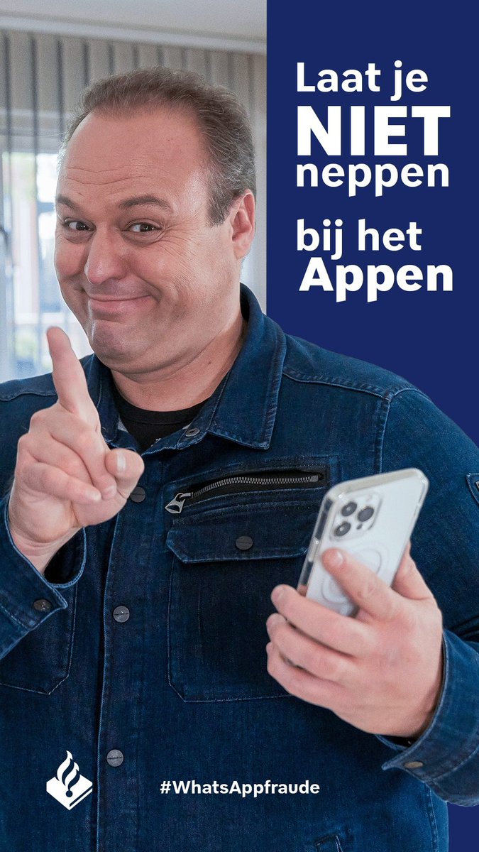 "App je even voor mij?" <a href="/fransbauer_/">Frans Bauer</a> waarschuwt voor oplichters via #WhatsApp in een campagne die vandaag start. Vraagt iemand via de app om geld? Betaal nooit voordat je diegene zelf hebt gebeld en gesproken! #laatjenietneppenbijhetappen #whatsappfraude #Maassluis ^jvu