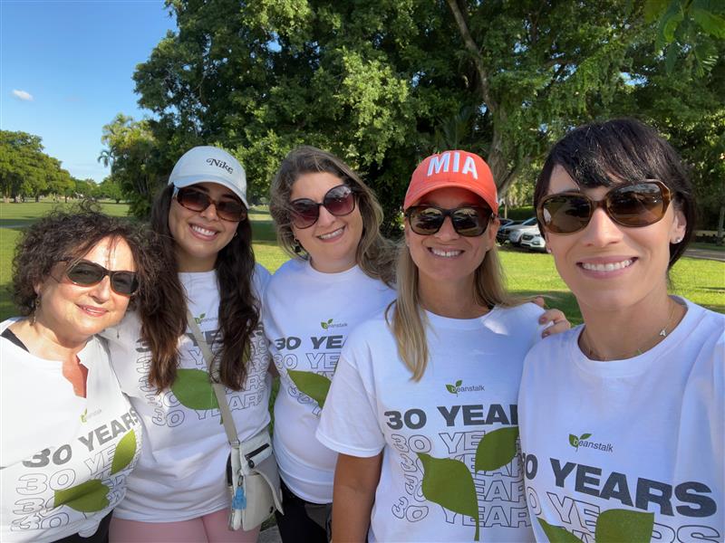 Walkin' the talk in Miami 🚶‍♀️

Beanstalk's Miami team participated remotely in the <a href="/DamonRunyon/">Damon Runyon Cancer Research Foundation</a> 5K! Congrats to all on your successful walk!