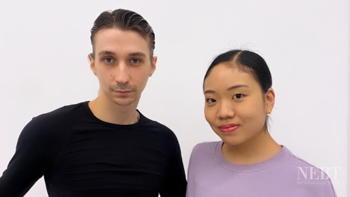 NEBT_tweets's tweet photo. Say hello to our autumn social media team! ๐
Dancers Aitor Viscarolasaga Lopez (left) and Mayuko Suzuki will share some views and insights from the studio on https://t.co/RzNZNDefoN over the next few weeks.
#InTheStudioWithNEBT #ballet #dance https://t.co/FCUJfl6PdJ
