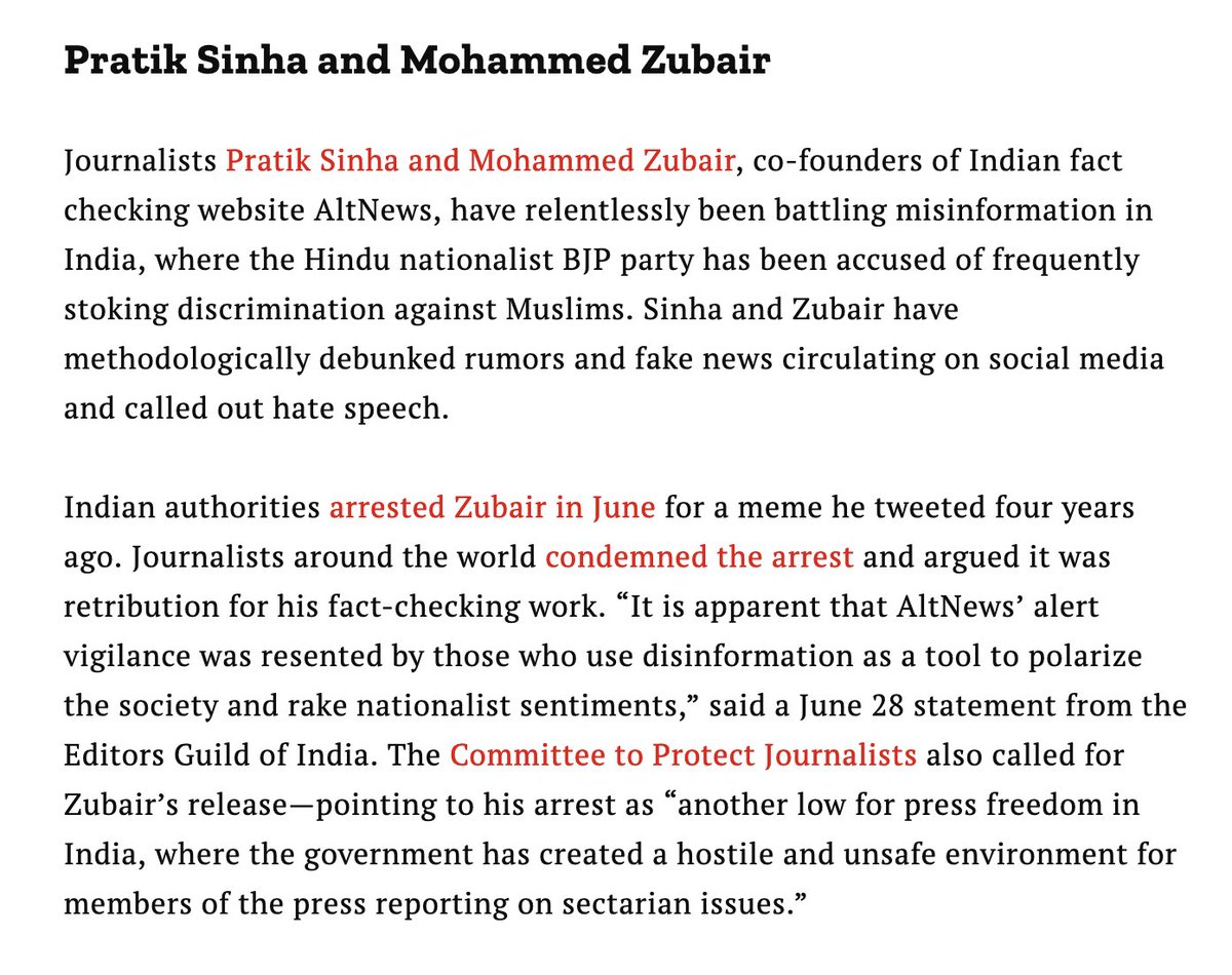 mohakmangal's tweet image. Zubair and Pratik do not deseve the Nobel IMO.

Over the last 48 hours, there has been a lot of talk about Zubair and Pratik being favourites to win the Nobel. I have been one of their supporters in the past. But IMO, they have deviated from their objective. Let me explain.