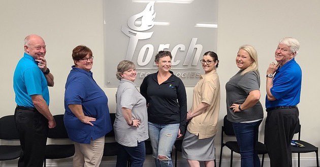 Happy Friday from some of our amazing employee-owners in Shalimar, Florida! Torch looks good on you👏💙 

#TorchTechnologies #EmployeeOwned #ItsAboutAllOfUs #StakeInTheOutcome #EmployeeOwnershipLooksGoodOnYou #Torch100%