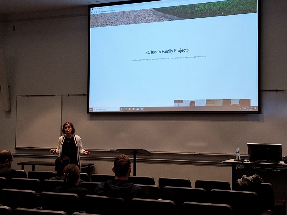 We kicked off homecoming weekend early with the Montesi Lecture from sociology alumna Dr. Nicolette Manglos-Weber '04. She shared her research from Uganda, which lifts the stories of local community leaders meeting various needs in their communities. 
ugandacaregivers.com