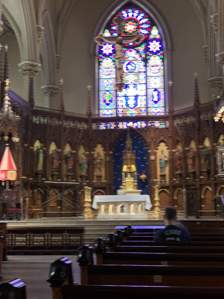 PadreInAtlanta's tweet photo. Here for noon Mass. And to visit the grave of Venerable Pierre Toussaint. Cause to be canonized currently underway. #BlackSaints #CatholicChurch @TheNBCCC https://t.co/Ii4qAx1wHo