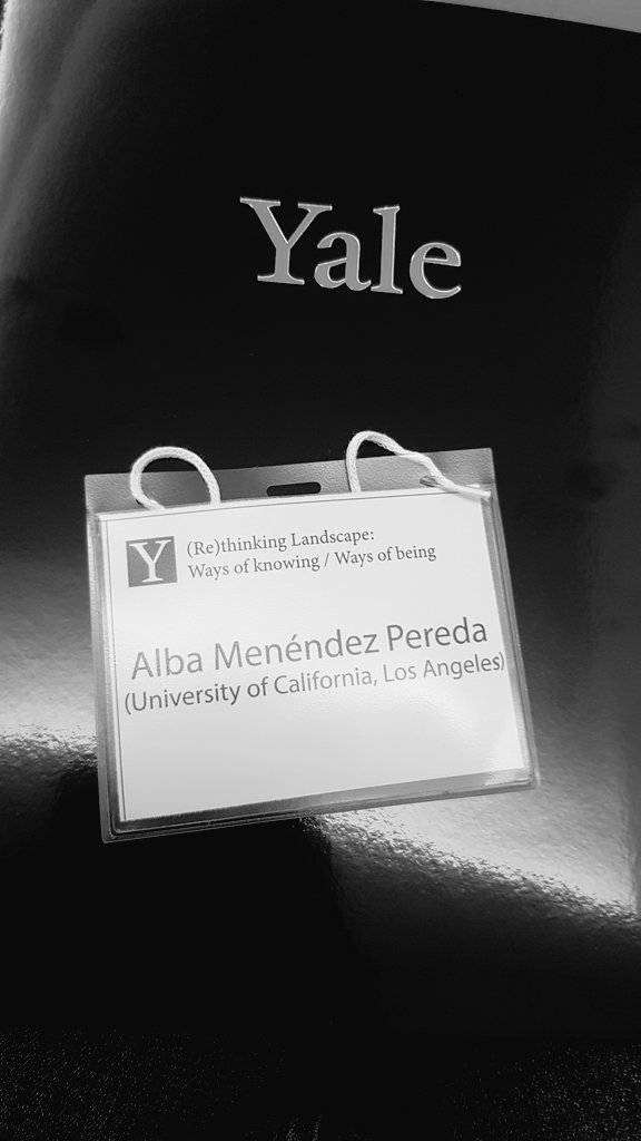 Alba Menéndez Pereda (@pastfortheprsnt) on Twitter photo One week since I presented on Inca landscapes at the "(Re)thinking Landscape: Ways of Knowing / Ways of Being” conference <a href="/Yale/">Yale University</a> sponsored by <a href="/YaleEnvHum/">Yale Env Humanities</a>. Grateful to the organizers for the opportunity to share my research with such an interdisciplinary audience One week since I presented on Inca landscapes at the "(Re)thinking Landscape: Ways of Knowing / Ways of Being” conference <a href="/Yale/">Yale University</a> sponsored by <a href="/YaleEnvHum/">Yale Env Humanities</a>. Grateful to the organizers for the opportunity to share my research with such an interdisciplinary audience