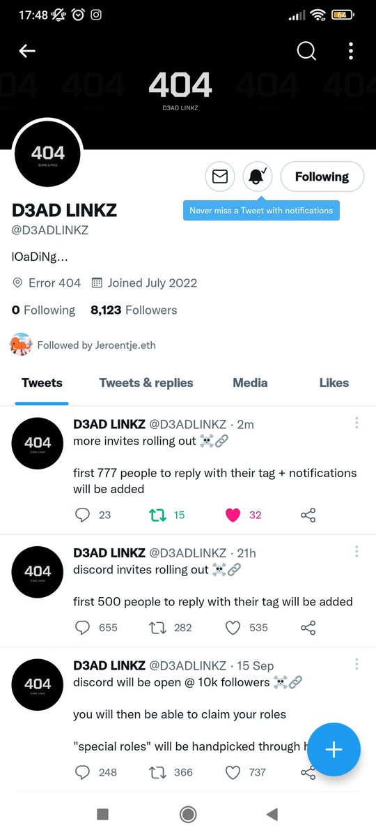 FishOnNft's tweet photo. @D3ADLINKZ FishOnNFT#2547 https://t.co/mt2yBfpaZE