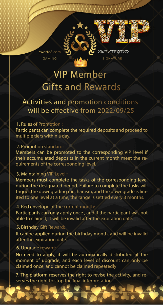 SwerteOtso's tweet photo. High or Low rollers ay welcome maging Ka Swerte Gamer. Lahat espesyal. Lahat may chance mabigyan ng bonus. Lets be part of our Swerte Otso VIP mga Ka Swerte. π₯³
#swerteotso #swerte8 #kaswerte #swertetayo #JILI #JILISLOT #eSports #sportsbettor https://t.co/On69ML6JPi